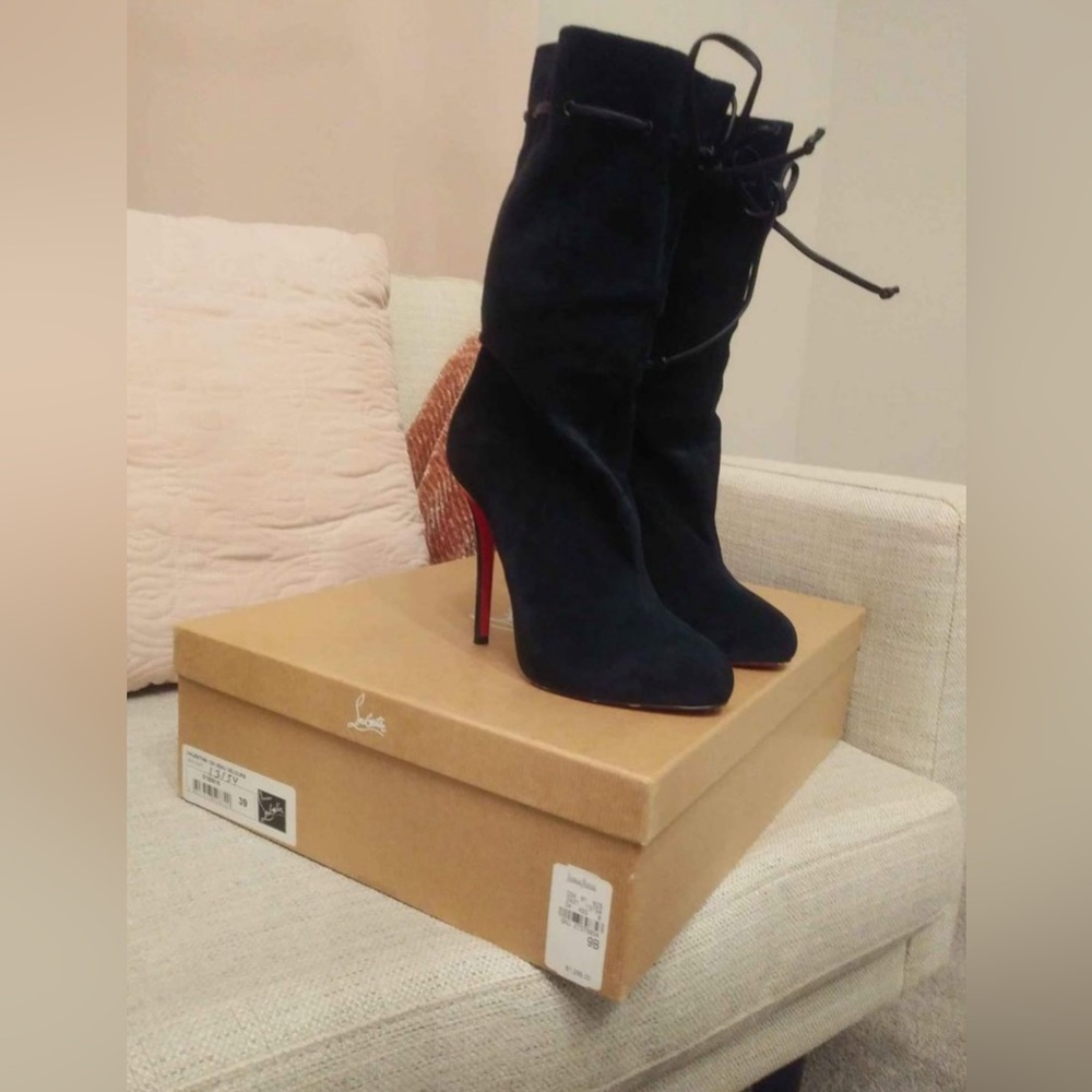 Christian Louboutin slouch boots